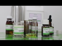 Des échantillons gratuits bougie parfumée rose menthe parfum essence concentrée