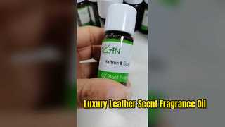 Huile parfumée pour cuir de luxe pour la fabrication de parfums