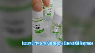 Huile essentielle de champagne aux fraises de qualité supérieure pour la fabrication de parfums