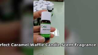 Meilleure huile parfumée gaufre au caramel pour bougies parfumées