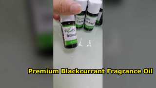 Huile parfumée cassis premium pour bougies et diffuseurs