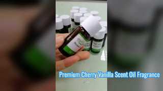 Huile parfumée vanille cerise rouge de qualité supérieure pour bougies et diffuseurs