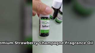 Huile parfumée de qualité supérieure au champagne et aux fraises pour la fabrication de parfums
