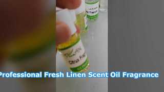 Huile parfumée de lin frais de qualité supérieure pour diffuseurs DIY