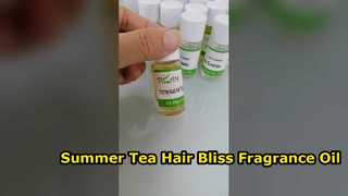Essence de parfum de shampooing au thé vert d'été