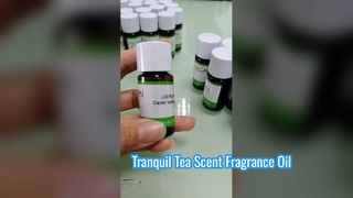 Huile parfumée au thé vert Longjing pour parfums d'intérieur
