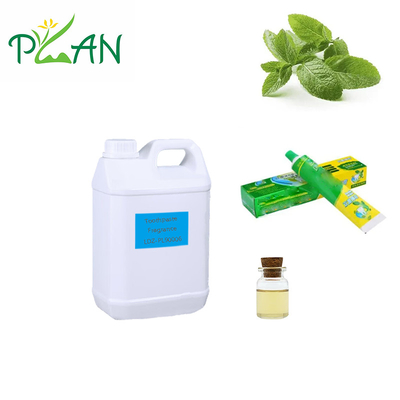 Huile parfumée de menthe fraîche aromatisée organique de haute pureté pour la fabrication de dentifrice