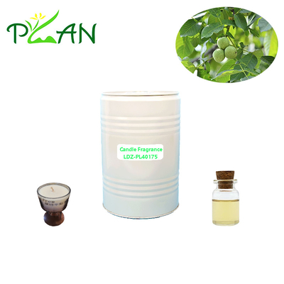 Échantillons gratuits Essence de bois de noyer pur L'huile parfumée de bougie liquide jaune