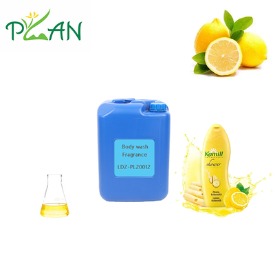 Service OEM à domicile parfum de citron parfumé lavage corporel à l'huile incolore