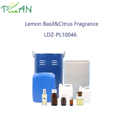L'essence de basilic et d'agrumes pour la fabrication de parfums de haute pureté