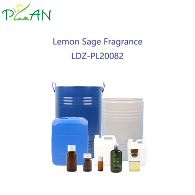 Essence de parfum de sauge de citron pure pour le shampooing Gel de douche et savon