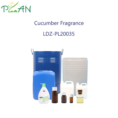 Huile de parfum de concombre de qualité ISO, douce pour la peau, pour la fabrication de gel douche et de shampooing