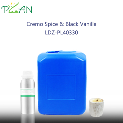 Parfums concentrés Crème épicée et vanille noire Parfums pour la fabrication de bougies