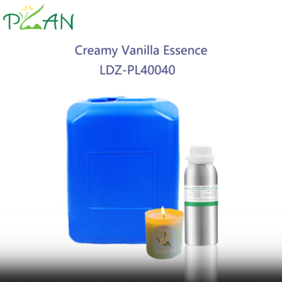 Huile parfumée pour bougies à vanille crémeuse pour bougies à cire de soja