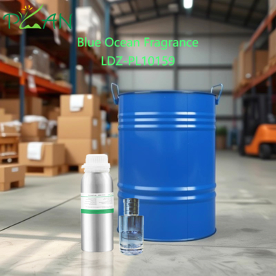 Huile parfumée de parfum océan bleu échantillon gratuit pour la fabrication de parfum