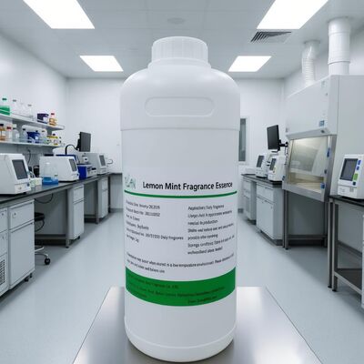 Huile parfumée longue durée citron menthe conforme à l'IFRA pour diffuseurs et bougies - Huile essentielle