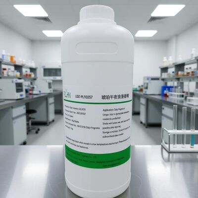 Huile de parfum romantique ambrée concentrée pour la fabrication de parfums conforme à l'IFRA