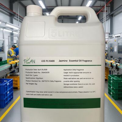 Essence parfumée d'huile essentielle de jasmin à forte concentration pour la fabrication/production de parfums avec échantillon gratuit