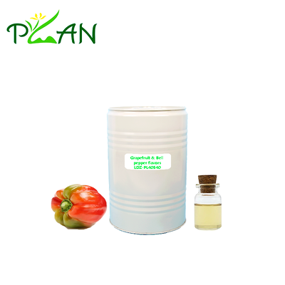 Grapefruit et poivre de qualité ISO saveurs huile parfumée pour la production de bougies parfumées / fabrication avec échantillon gratuit