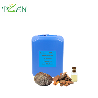 Parfum de lavage du corps huile parfumée de bois de santal-musc huile parfumée pour gel de douche & shampooing & savon parfumé fabrication /productions à haute stabilité des tensioactifs